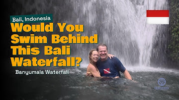 Maukah Anda Berenang di Balik Air Terjun Bali Ini?