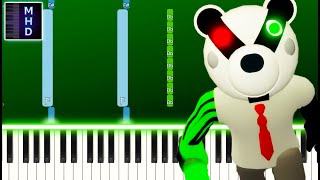 Piggy ROBLOX - Badgy Theme (Piano Tutorial Easy)