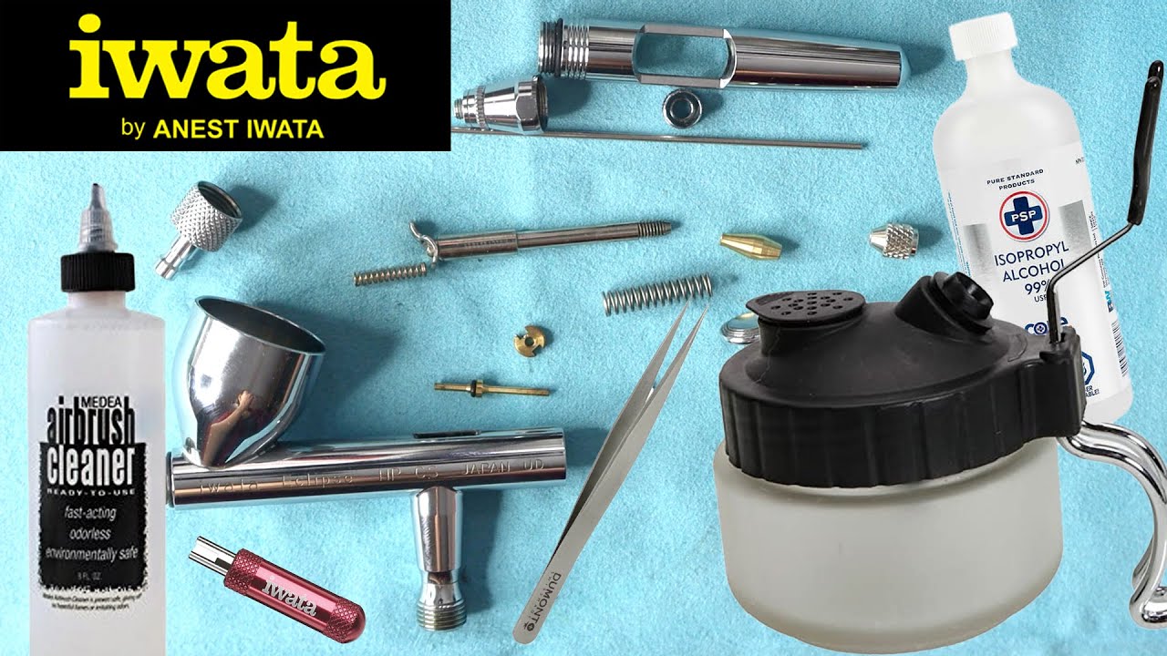 Iwata Eclipse HP-CS Airbrush Rebuild - How To 