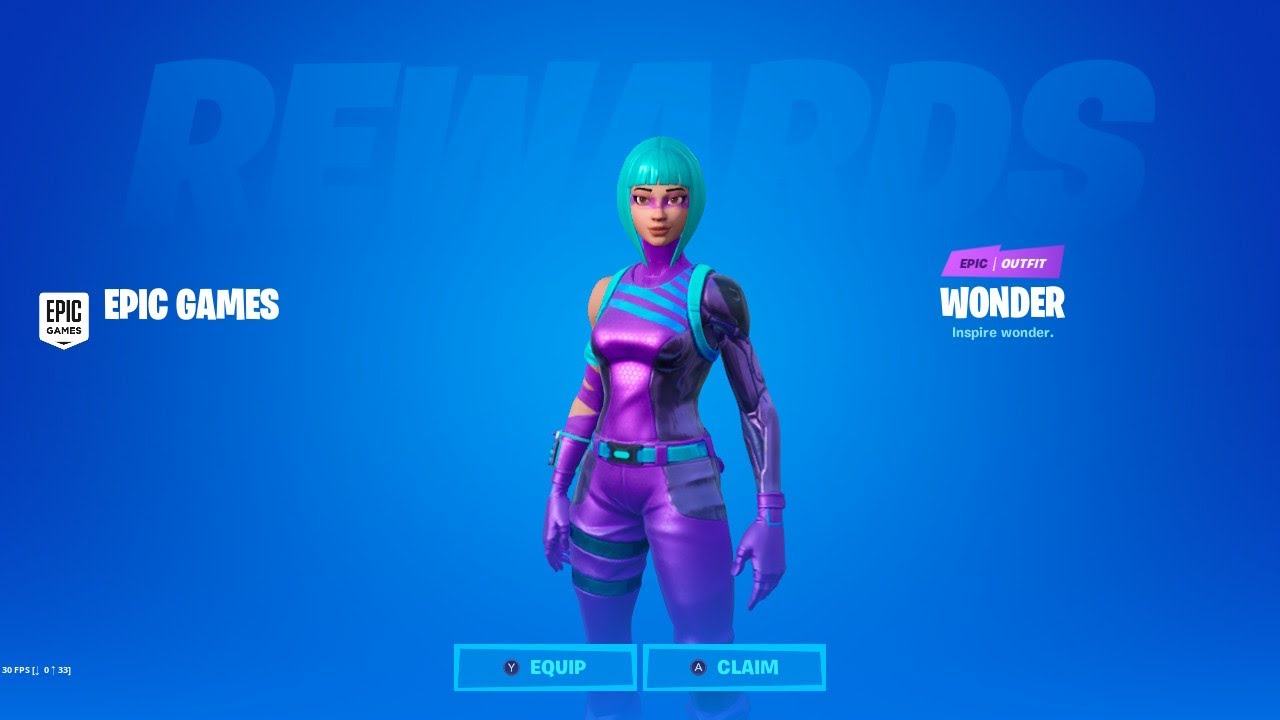 Can You Still Get The Wonder Skin In Chapter 2 Season 3 How To Get The Wonder Skin For Free In 2020 Fortnite Chapter 2 Youtube