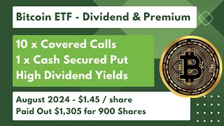 Bitcoin Options: BITO Dividends Plus Premium Income
