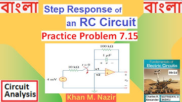 (B)LCA(A) Pr 7.15 || Step Response of an RC Circuit