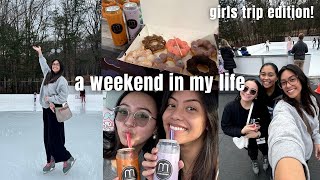 a fun weekend in my life  GIRLS TRIP EDITION! | Massanutten, VA resort vlog, road trip, girls night