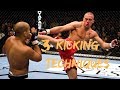 Georges 'Rush' St-Pierre | 3 Kicking Techniques Done Effectively | Hacking MMA