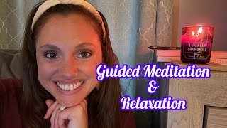 ASMR Guided Meditation for Stress &amp; Anxiety | Soft Spoken Gum Chewing