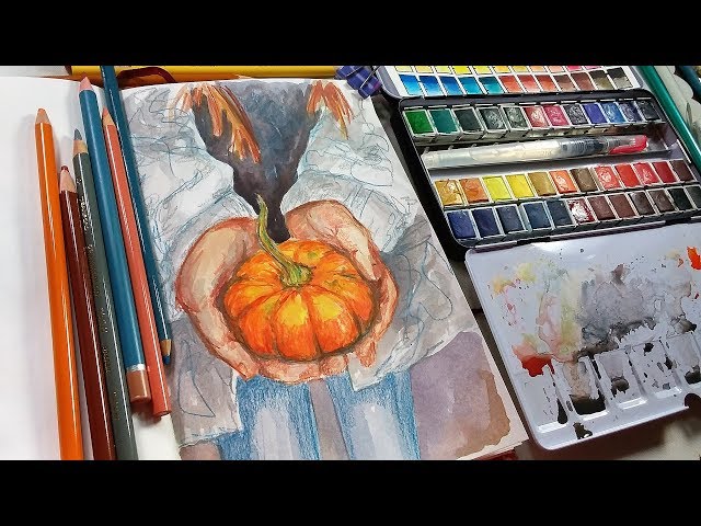 Pumpkin Spice Sketchbook Sunday LOL!