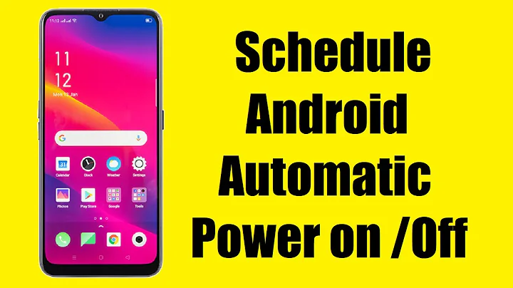 How to set an Android phone to automatically shut down and power on - DayDayNews
