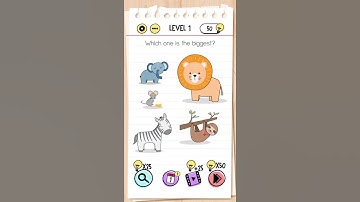 Brain Test: Tricky Puzzles level 1 Walkthrough