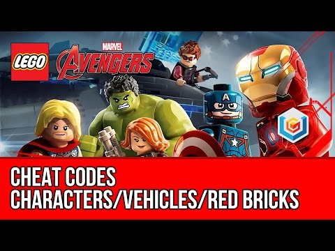 tildeling menneskemængde linje LEGO Marvel's Avengers - Cheat Codes (Characters/Vehicles/Red Bricks) -  YouTube