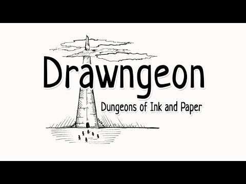 РИСУНКИ НА ПОЛЯХ ТЕТРАДИ - DRAWNGEON DUNGEONS OF INK AND PAPER