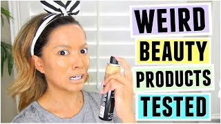 Weird Beauty Products TESTED!