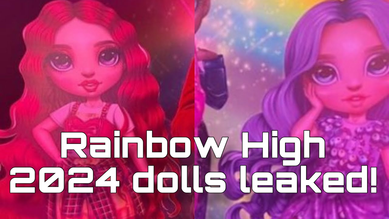 RAINBOW HIGH NEWS! 2024 dolls leaked! NEW Basic Ruby and Violet designs