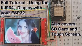 ILI9341 TFT LCD to ESP32 - Full HOW TO  for display, SD card and Touch. Using TFT_eSPI driver screenshot 1