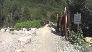 Video thumbnail of "Dirt Bike Single Track Riding American Fork Canyon Utah 6-15"