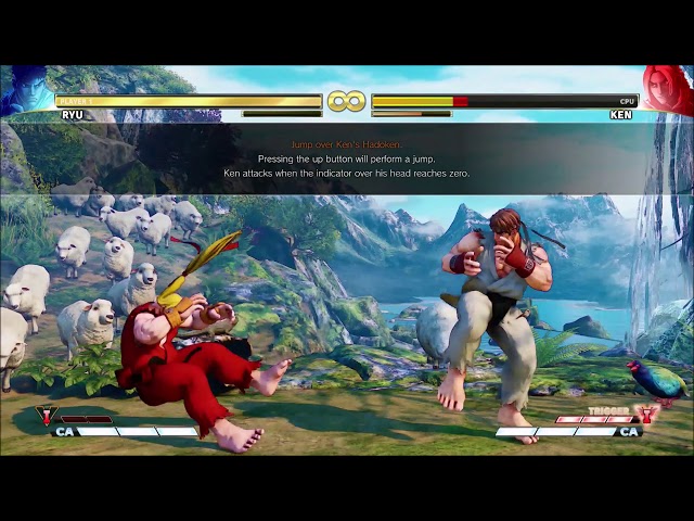 Street Fighter V Gameplay PS4 @Sensession 