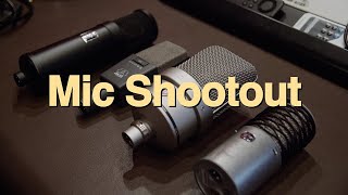 Mic Shootout  Slate ML1/Neumann TLM49/AKG C414XLS/Aston Origin