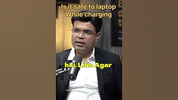 Is it safe to laptop while charging || #trending #video #shorts #podcast