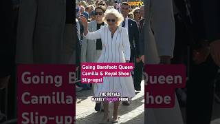 Royals Barefoot Moments Queen Camillas Aussie Shoe Slip & More