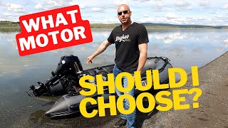 INFLATABLE BOAT ⎸ What MOTOR should I BUY?