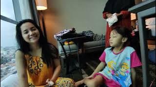 Waking up with Miss Lala Widy, it was really chaotic!!