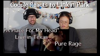 Couple Reacts to Linkin Park "A Place For My Head" Live in Texas