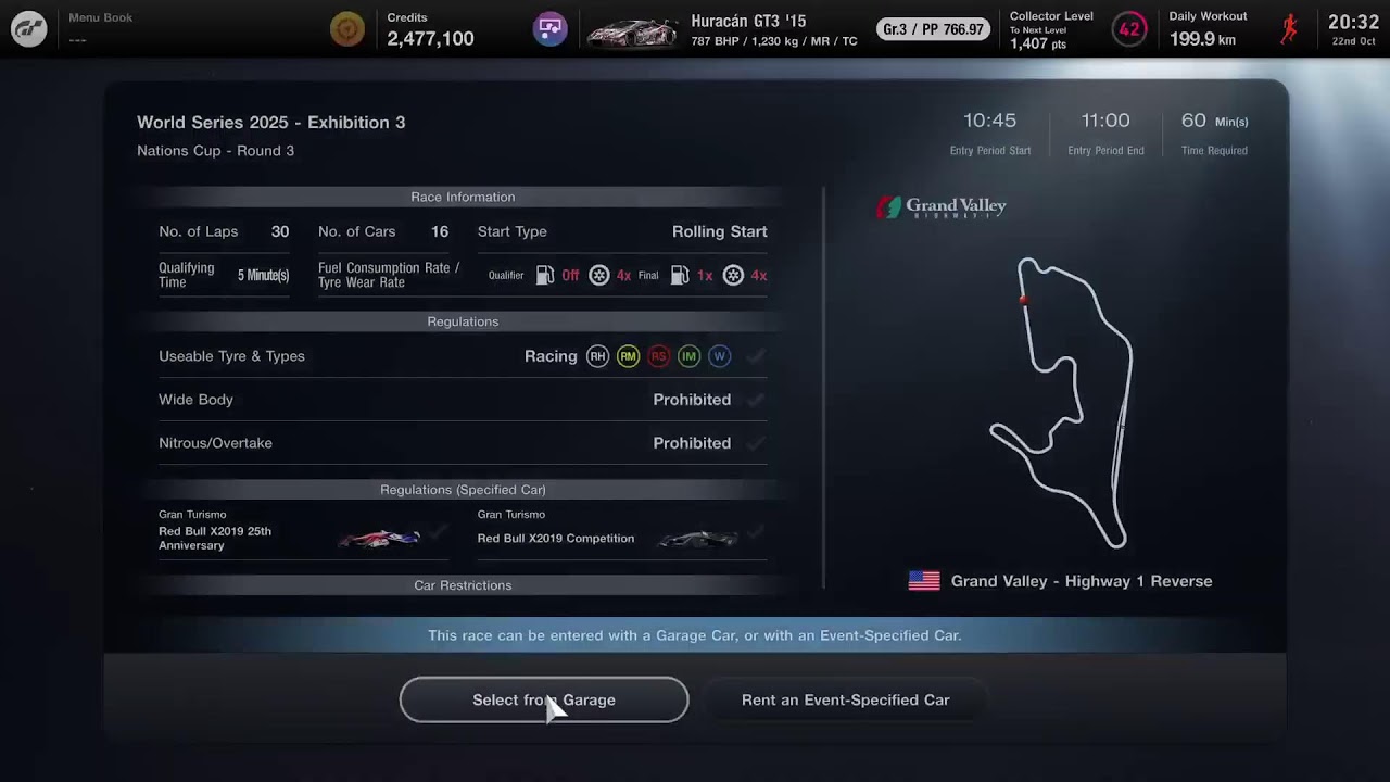 Gt7 World series 2025 exhibition 3