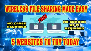 Transfer Data Wirelessly & For Free - 5 Amazing Websites for Sharing Files Online screenshot 2