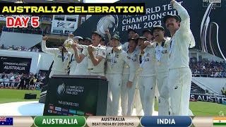 ICC WTC Final 2023 Post Match Presentation | All Award Winners | Australia Team Celebration WTC 2023