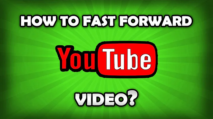 How To Fast Forward On YouTube? Fast Forwarding Videos on YT!