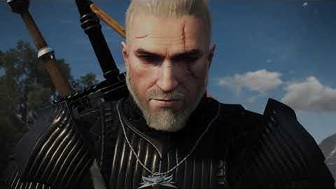 The Witcher 3 - High Damage Build on Death March difficulty - Showcase in Mont Crane Castle