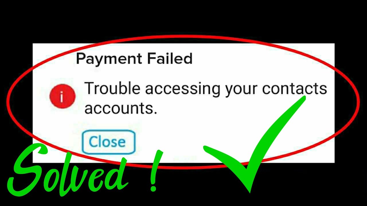 Payment failed. Корея Trouble solution.