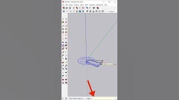 Rotate & Make Multiple Copies In SketchUp #sketchup #sketchuptutorial #shorts #shortvideo