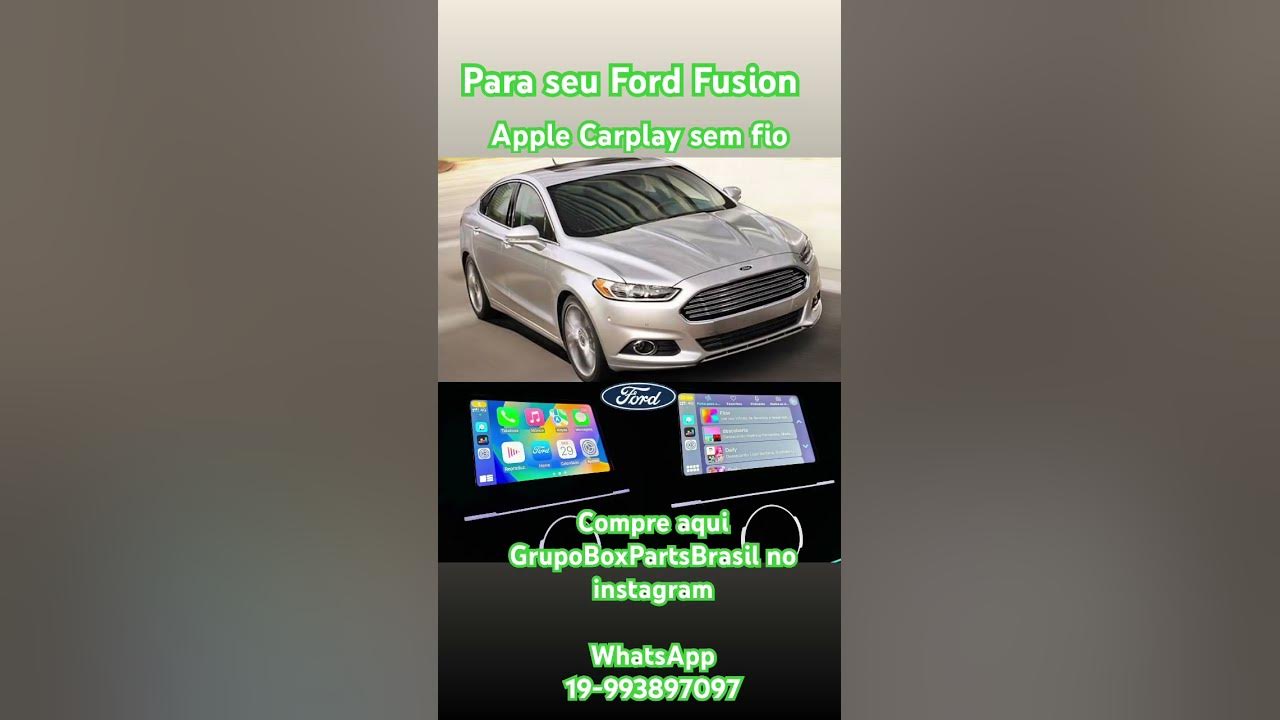 Apple Carplay Ford Fusion - YouTube