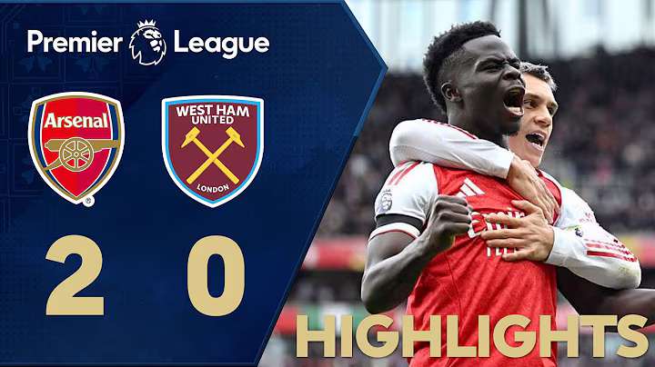 Arsenal 2 - 0 West Ham United | Premier League 25/26 Highlights