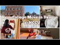 College Move-in Vlog | NCCU Edition 🦅