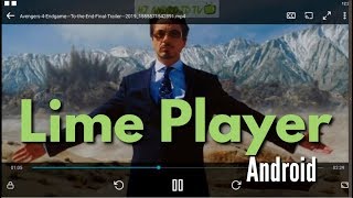 Lime Player - Video Player App for Android [1080p/60fps] screenshot 3