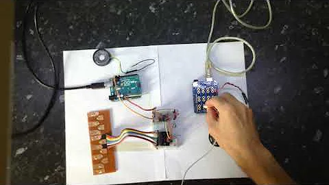 Arduino MPR121 Touch Piano