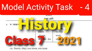 model activity task class7 history part4 / class 7 history model activity task part 4