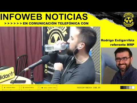 Rodrigo Estigarribia 10/08/22 - Entrevista de Adrián Cordara en Infowebnoticias RADIO