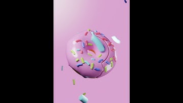 Blender Donut Animation [Blender Animation]