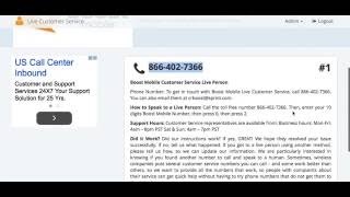 Boost Mobile Customer Service