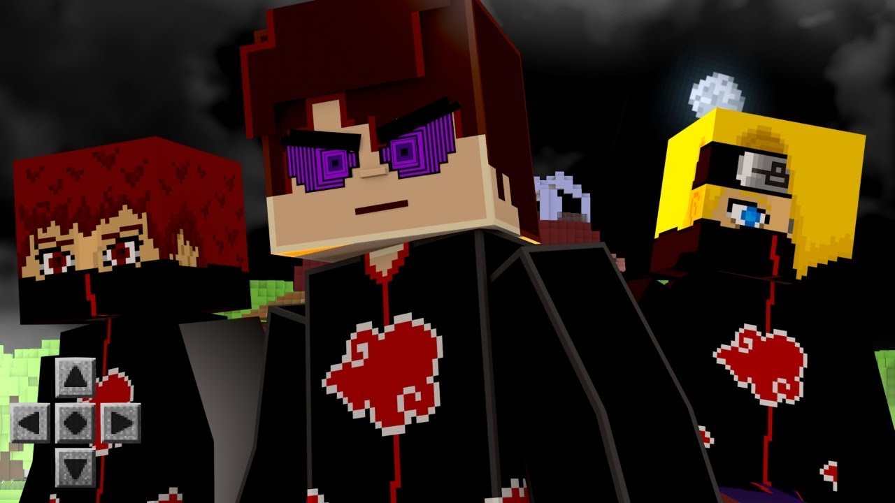 NOVA AKATSUKI no NARUTO ADDON SERVER !! Naruto Minecraft PE !! ‹ Ine ...