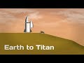 SpaceX ITS Earth to Titan + Blueprint | SFS 1.4