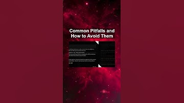 Common Pitfalls and How to Avoid Them #ai #artificialintelligence #machinelearning #aiagent Common