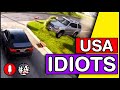 CAR LAUNCHES INTO BUILDING | Idiots in Cars USA