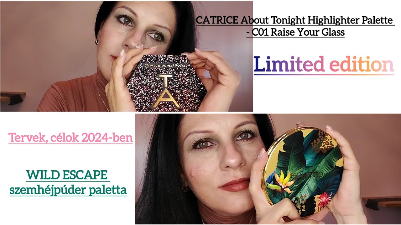 Tervek 2024.#Smink#CATRICE WILD ESCAPE | ABOUT TONIGHT HIGHLIGHTER - YouTube