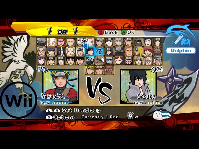 Naruto Shippuden on the Wii: Fierce Fights with a Simple Control Scheme  [ENG/ESP]