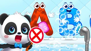 Baby Panda Learning Academy - Lesson 17 - Learn ABC Alphabet - Letters  For Kids - Babybus Games screenshot 3