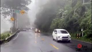 Nekat motoran ke jalur puncak Bogor kondisi jalan hujan gerimis & berkabut tebal (Januari 2022)..