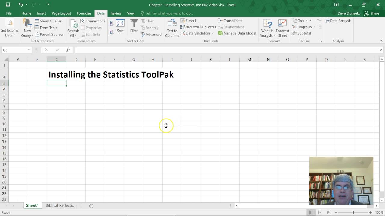 how to find data analysis in microsoft excel 2011 for mac